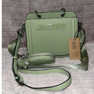 Steve Madden green fig purse